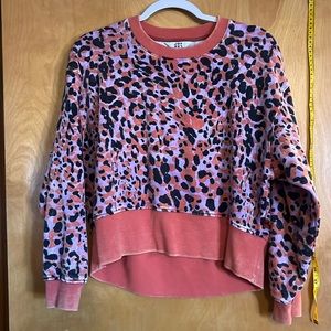 JoyLab athletics sweat crop top - size: small